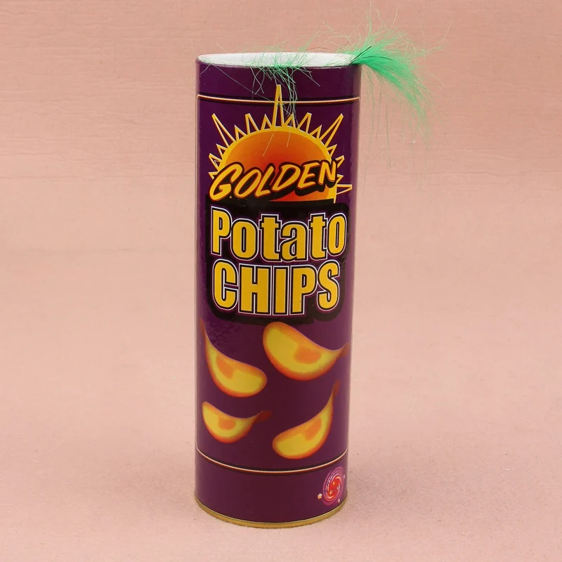 Шуточный розыгрыш смешной ловкий игрушки пластиковый картофельный чип голова