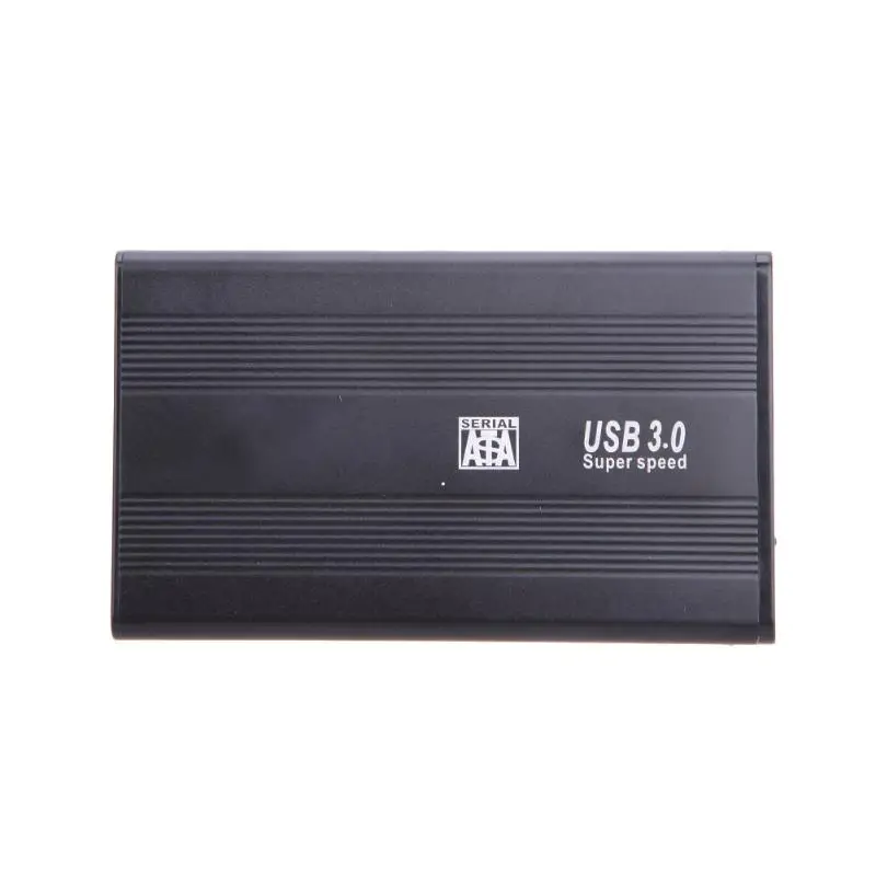 Высокоскоростной Алюминиевый чехол для USB 2 0 SATA 5 дюйма HD HDD ноутбука жесткого