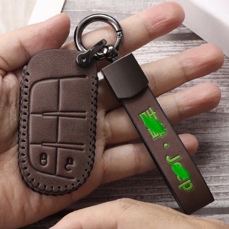 Чехол для ключей Jeep Guide, чехол для ключей Jeep Liberty Freedom Grand Commander Grand Cherokee