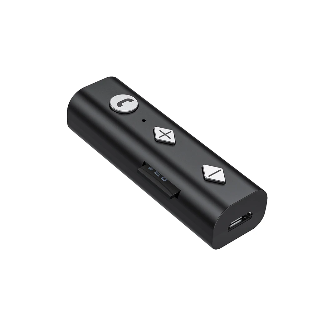 Audio Adapter Lavalier Design TF Playback Mini 3.5 AUX Bluetooth-compatible 5.0 Receiver for Car | Электроника