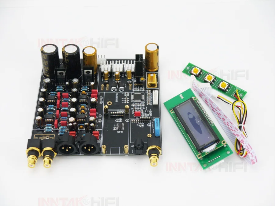 Собранный HiFi ES9038PRO+ TCXO 0.1PPM 4 слоя ЦАП Декодер доска/лучше, чем ES9018 ES9028PRO ЦАП