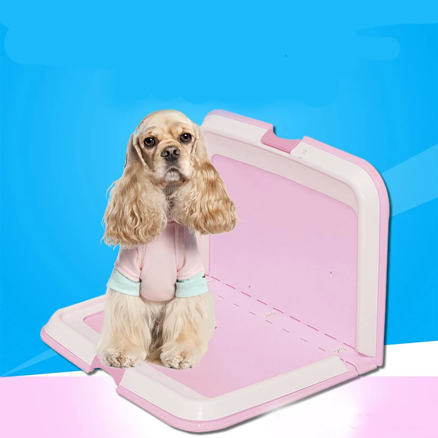 Большие складные мужские туалеты для собак Pet Potty Dog Poop Puppie Toilet Caca De Perro Очищающий