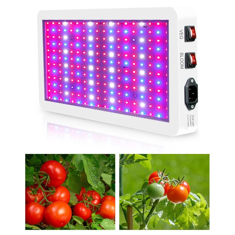 

2000W Plant Grow Lamp Led Full Spectrum Growth Light Bulb Seedling Flower Phyto Lamp for Indoor Hydroponic Plant,US PLUG