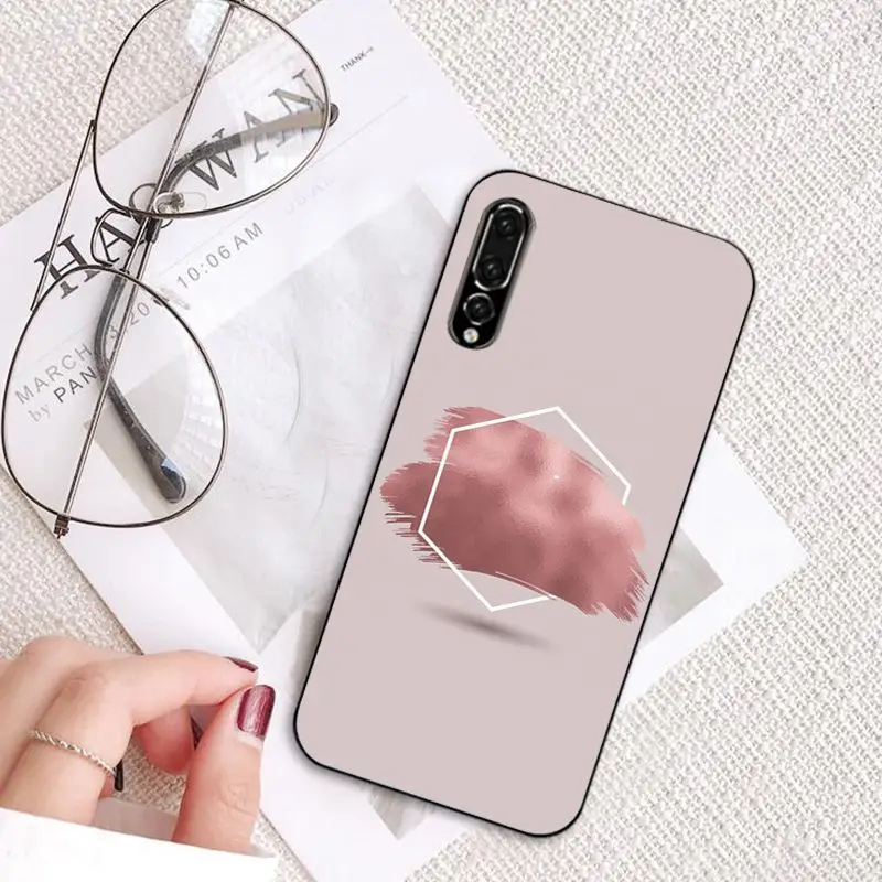 MaiYaCa Золотой Розовый блестящий чехол для телефона Huawei P20 P30 P20Pro P20Lite P30Lite P Smart P10 9lite |