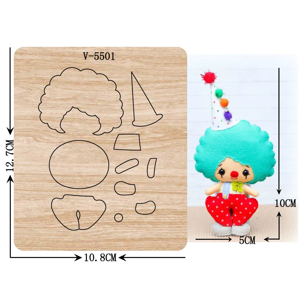 

New wooden dies cutting dies for scrapbooking Multiple sizes V-5501