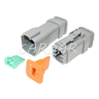 1 комплект, 6 контактов, серия 1,6, водонепроницаемый разъем, женский автомобильный разъем для проводки