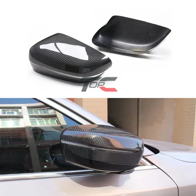 

LHD/RHD Carbon Fiber Side Rearview Mirror Cover Trim For BMW 3/4/5/6/7/8-Series G11 G12 G14 G15 G16 G20 G21 G30 G31 2019-2021