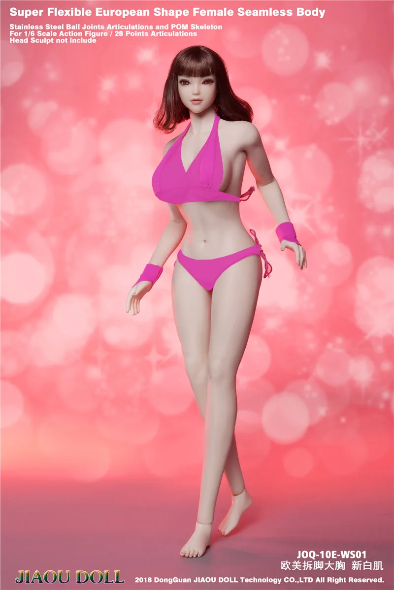Jiaou Doll 1/6th JIAOUDOLL супер гибкий Европейский Sharp Женские Бесшовные тела|Игровые
