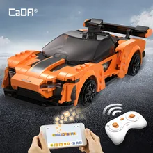 Cada Technical APP Programming Remote Control Sports Car Building Blocks City RC Vehicle Racing Car Bricks Gifts Toys for Boys