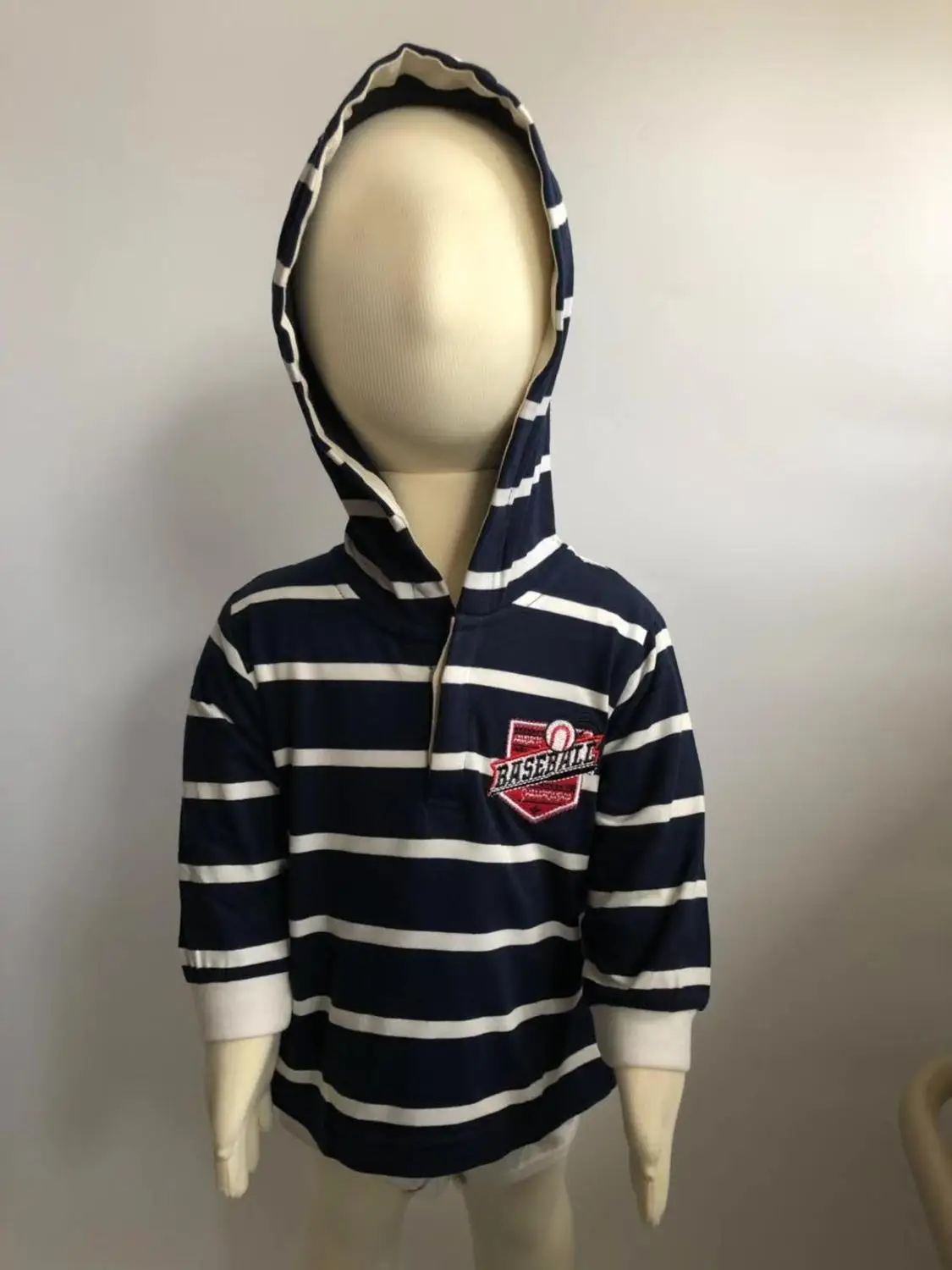 6 Months Baby Boys Hoodies Newborn Infant Toddler Boy Bodysuit  Cotton Long Sleeve Basketball Tops Striped Jumpsuits Onesie