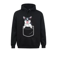 long sleeve hoodies male sweatshirts corgi in your front pocket funny dog lover men women gifts europe clothes fashion