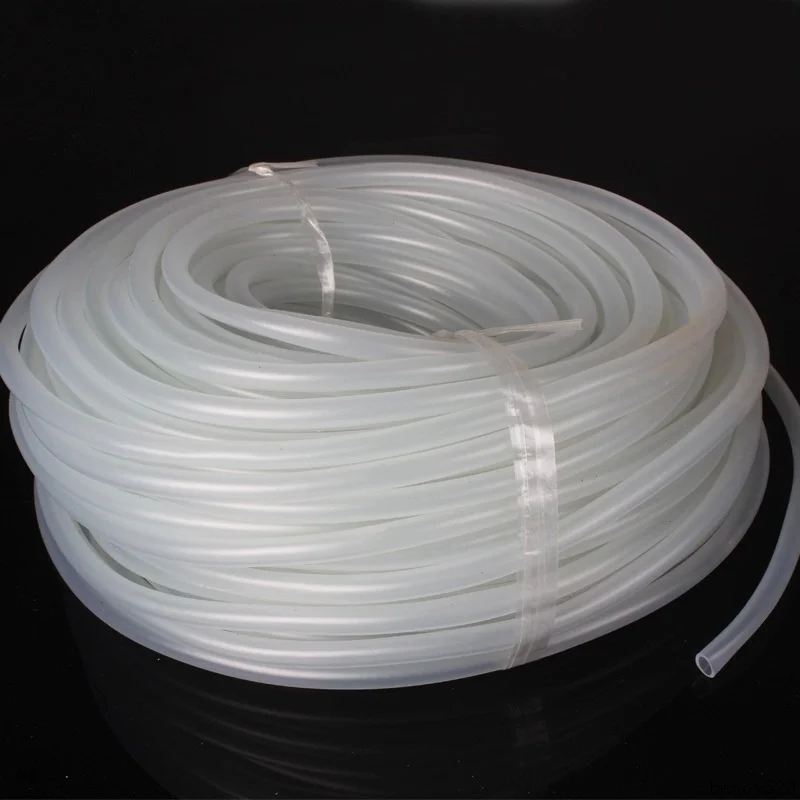 

80m Soft Air Tube Aquarium Accessories Fish Tank Pump Hose For use with Air Pump Air Bubble Stone Check Valve Diameter 4x6mm