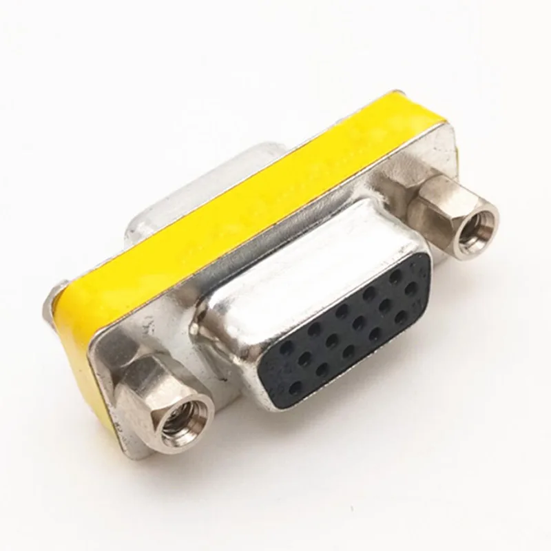 2шт Женский VGA HD 15 Pin Gender Changer конвертер адаптер Соединительный кабель HDMI |