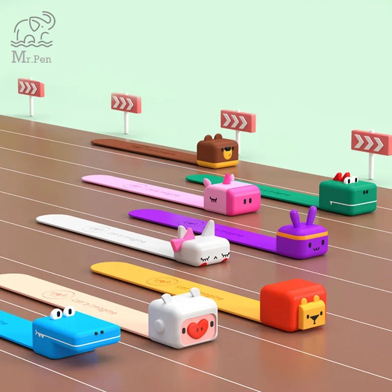 Lovely Fun Bookmarks Silicone Animals Book Mark Learning Reading Item Creative Gifts for Kids Children Kawaii Stationery |