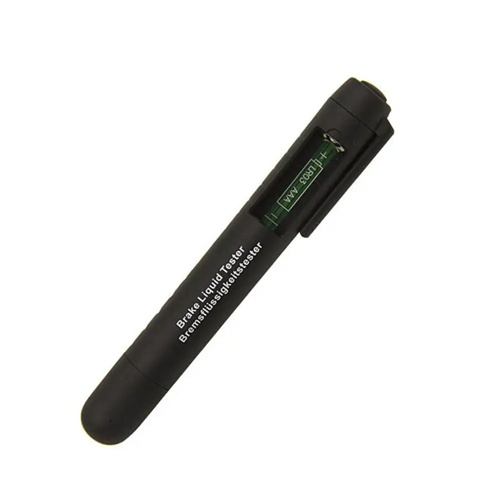 

Brake Fluid Liquid Tester Oil Check Pen Auto 5 LED Car Vehicle Testing Tool for Testing DOT3 DOT4 DOT5 Brake Fluid