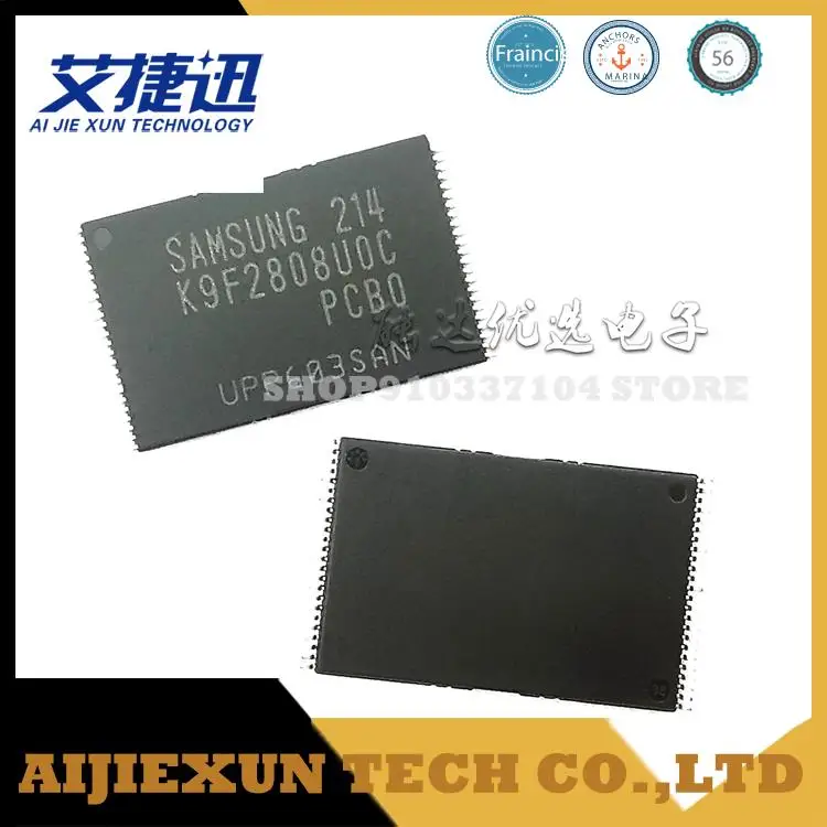 5 шт./лот K9F2808U0C-PCB0 16 Мб NAND FLASH Memory IC CHIPS новые и оригинальные | Электроника