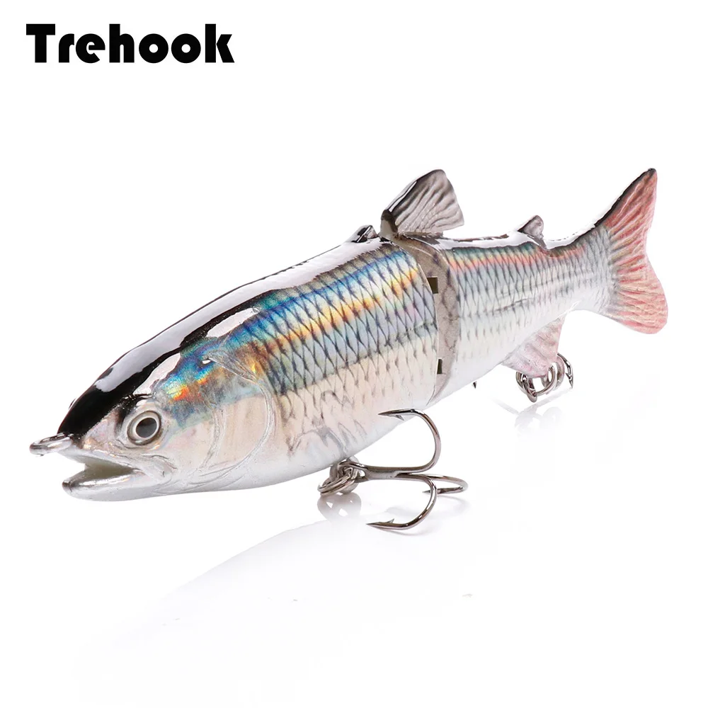 TREHOOK Реалистичная приманка для форели 12 см 23 г соединяемые рыболовные воблеры