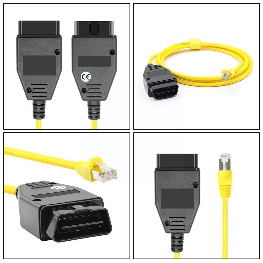 

For BMW F-series ICOM OBD2 Coding Diagnostic Cable ENET OBDII Cables Hidden E-SYS ESYS Coding To Data Data Ethernet OBD U8U4