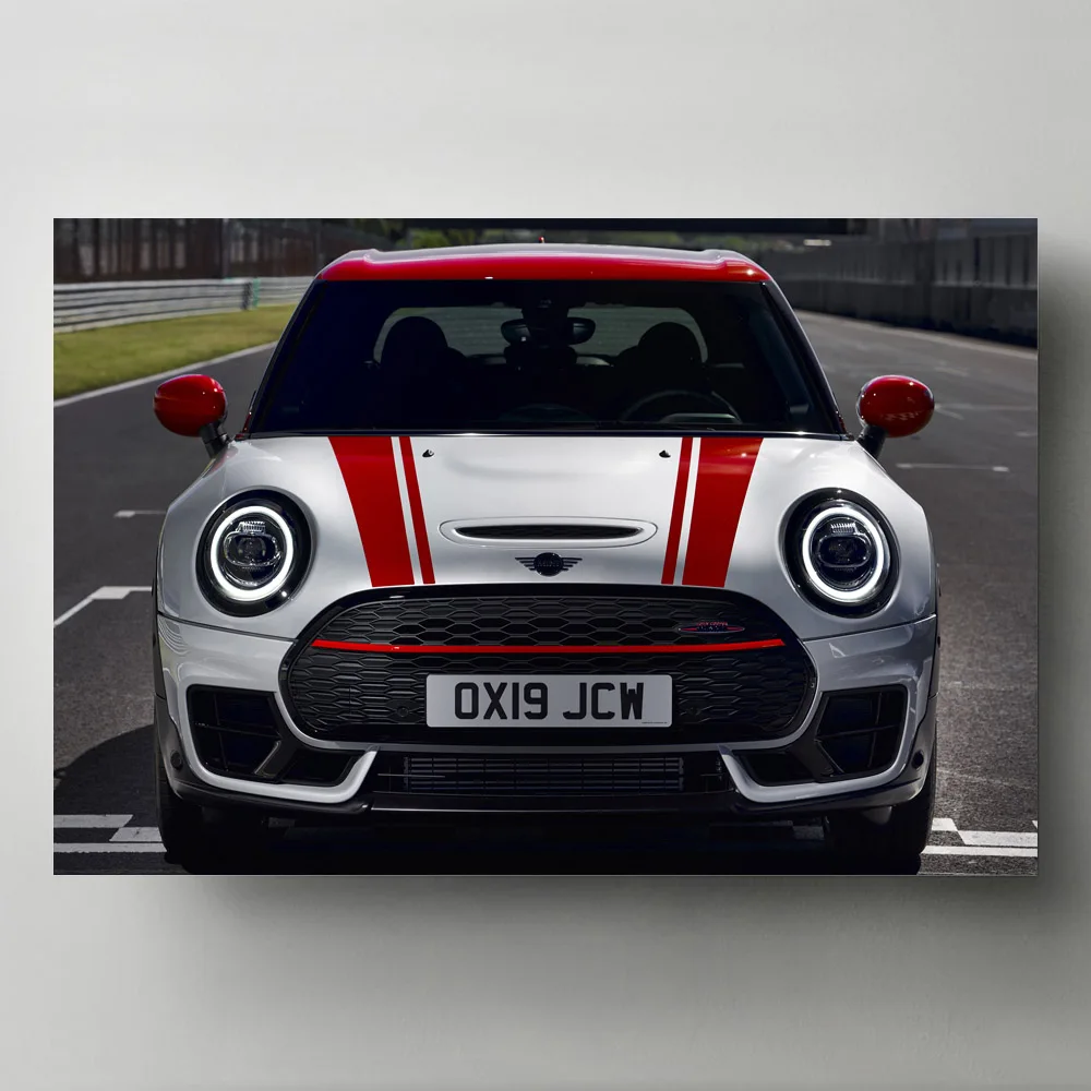 Современные настенные картины на холсте мини Джон Купер работает Clubman