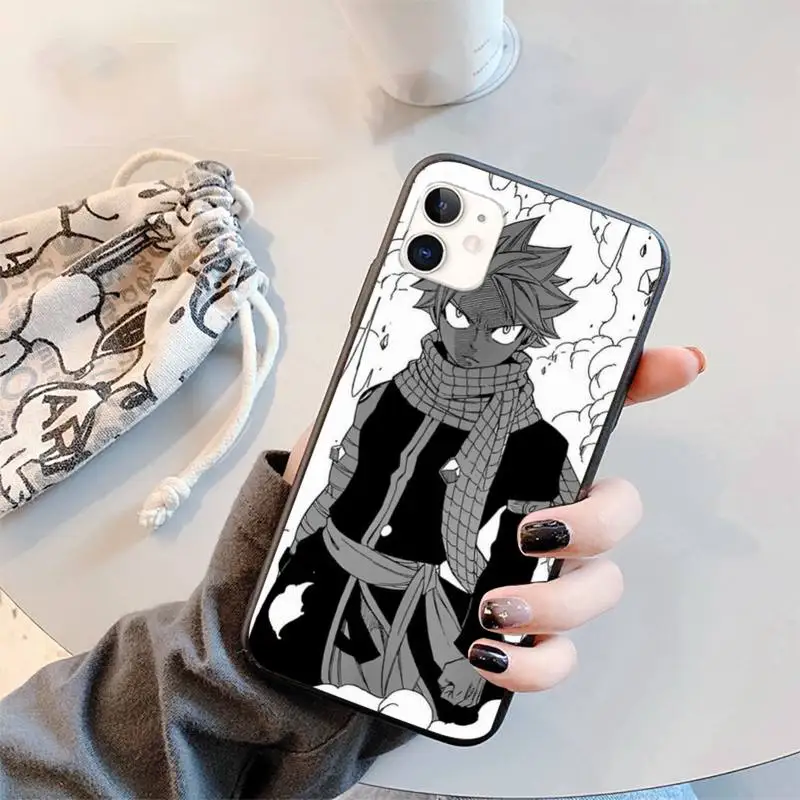 

anime fairy tail Phone Cases for iPhone 11 12 mini pro XS MAX 8 7 6 6S Plus X 5S SE 2020 XR