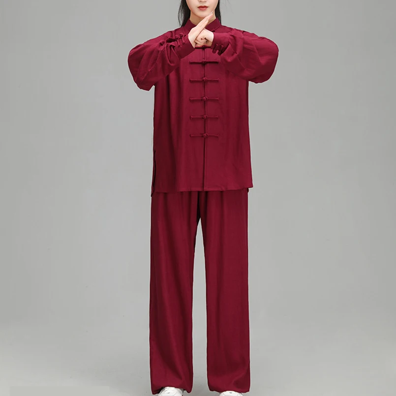 Комплект одежды Tai Chi традиционная китайская одежда для женщин Wushu костюм кунг-фу