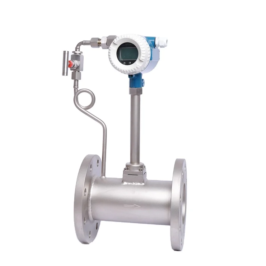 

Factory hot sale vortex flowmeter working principle with wholesale price 4-20ma Output Vortex Gas Flow Meter