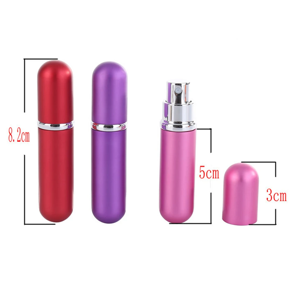 Refillable Empty Glass Perfume Bottle Portable Travel Storage Container Inner glass bottle has no chemical reaction with perfume | Красота и