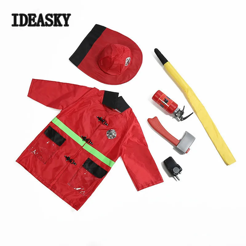 Костюм на Хэллоуин для мальчиков и девочек полицейский мужской костюм детский