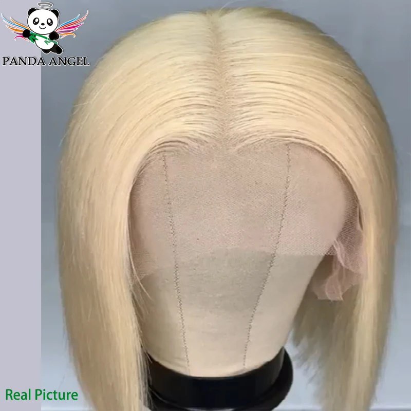 Panda 613 Blonde Bundles With Closure Remy Brazilian Hair Weave Bundles Body Wave 613 Blonde 3 Bundles With Lace Frontal Closure