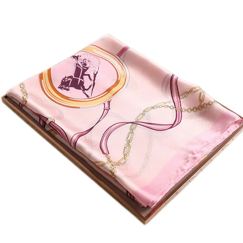 

2020 Luxury Brand Spring and Autumn New Style Elegant Scarf Women's Silk Scarf Fashion Warming Scarf Soft Shawl