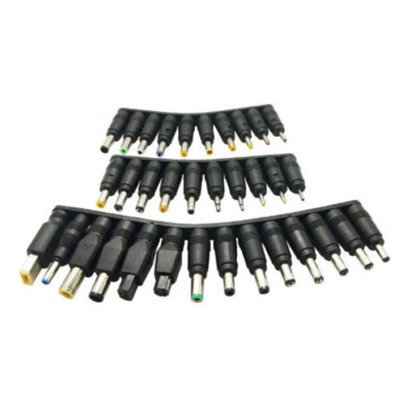 

New 34pcs 5.5x2.1mm Black Female Plug Set For DC Plug For Power Supply Laptop