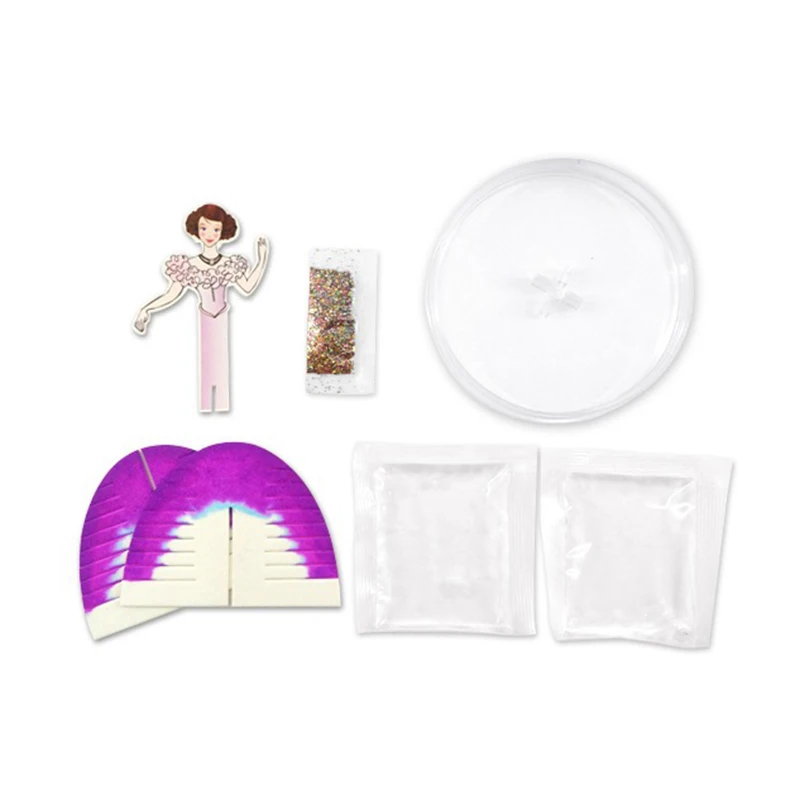 

Кристаллическое дерево интересное романтическое растущее цветущее платье принцессы для детей HANW88