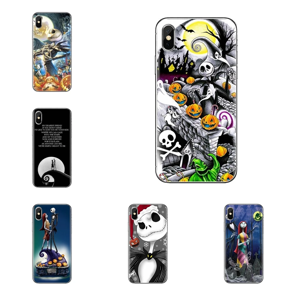Кошмар перед Рождеством Джек Салли для iPod Touch Apple iPhone 11 Pro 4 4s 5 5S SE 5C 6 6S 7 8 X XR XS Plus Max TPU