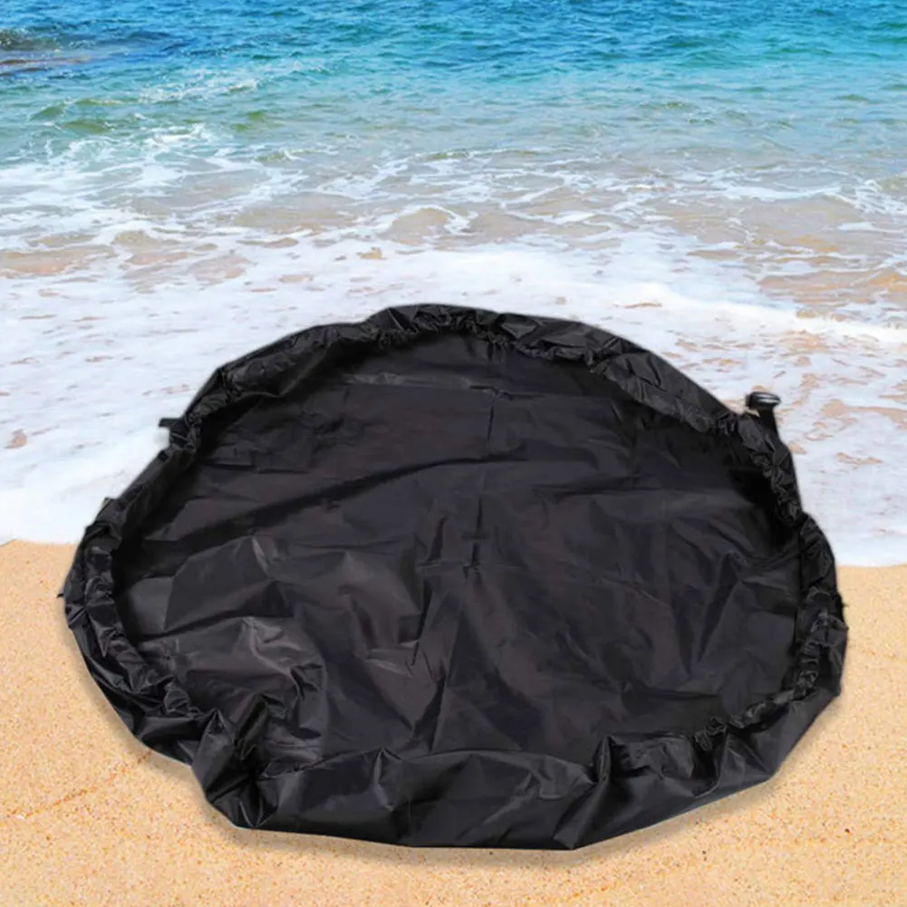 

Wetsuit Changing Mat Waterproof Dry-Bag Surfers Durable Beach Surf Changing Mat For Surfers Kayakers And Boaters Black L