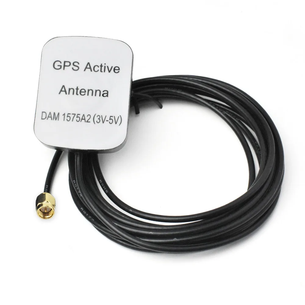 Только GPS активный антенный усилитель сигнала разъем SMA RG174 3 м 49 X39X15.8mm для