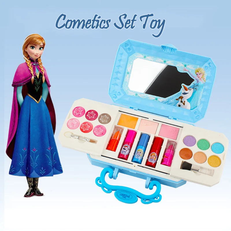 Косметический набор для макияжа Disney девочек принцессы Холодное сердце Эльза