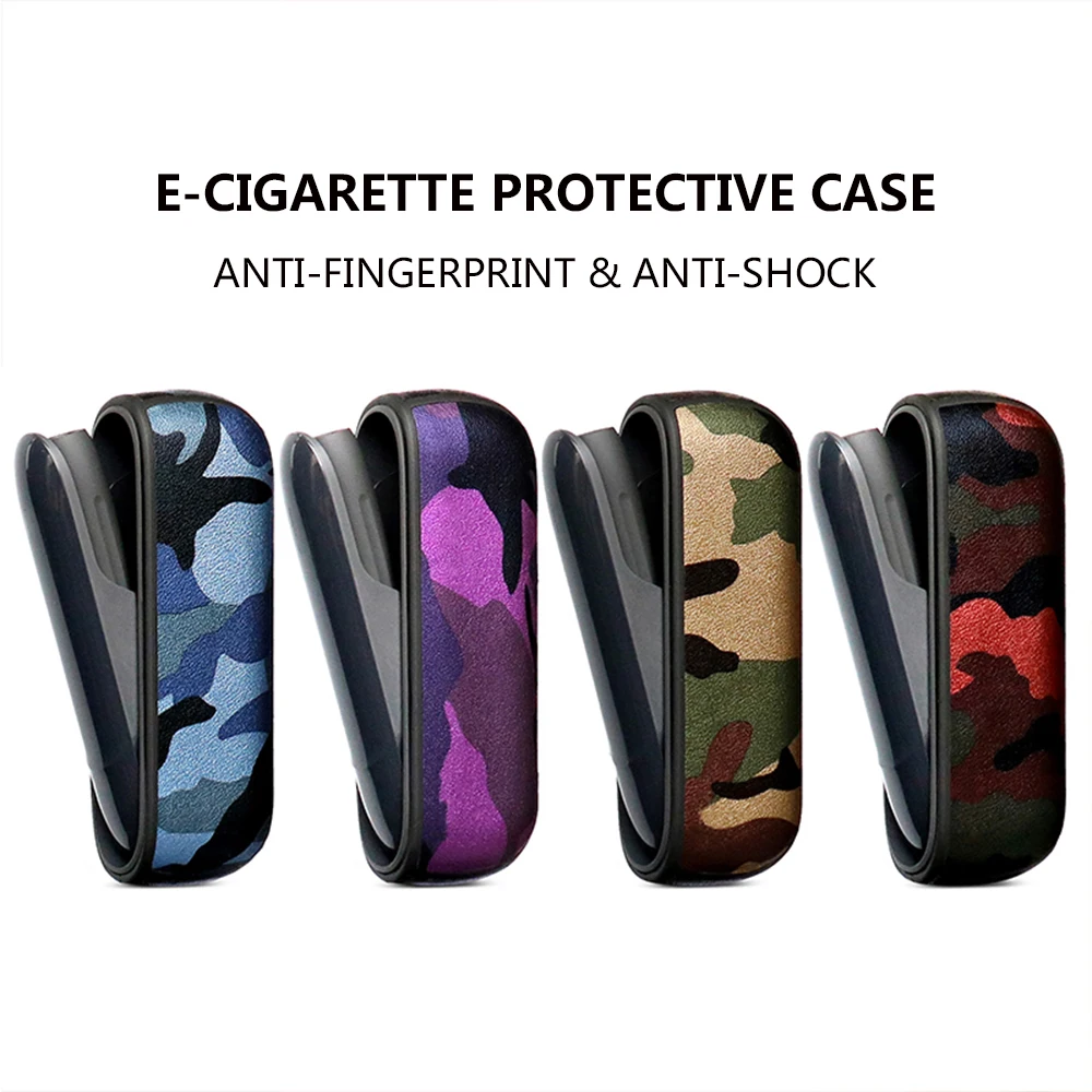 23 камуфляж/большой Y/ящерица/кейс из дерева и кожи для IQOS 3 0 DUO