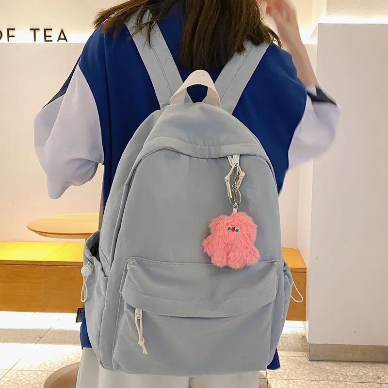 

Новинка, оригинальный школьный портфель aizпорядок Ins, Женский Корейский простой Японский Школьный рюкзак для учеников Старшей и старшей шко...