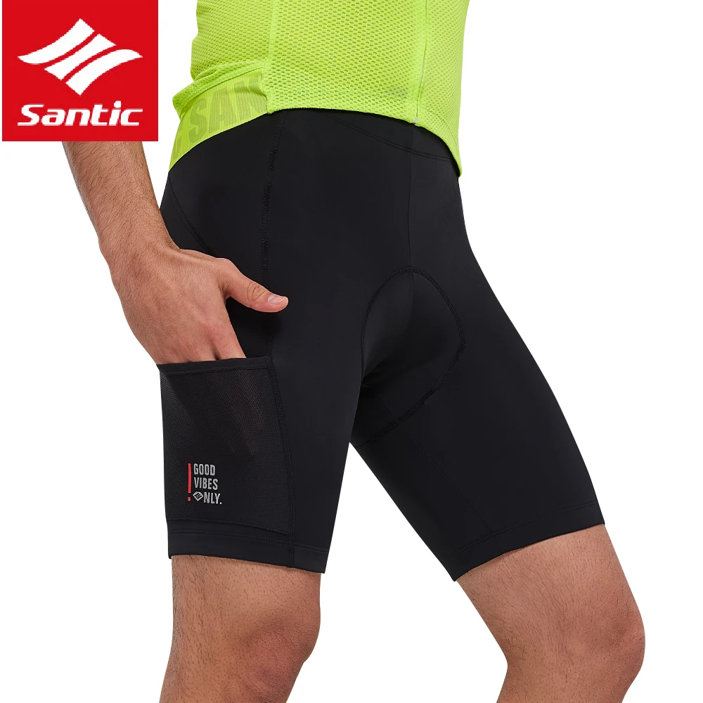 

Santic Coolmax 4D мягкий велосипедные шорты противоударный MTB дорожные велосипедные шорты отражающие велосипедный Короткие штаны шорты для женщин...