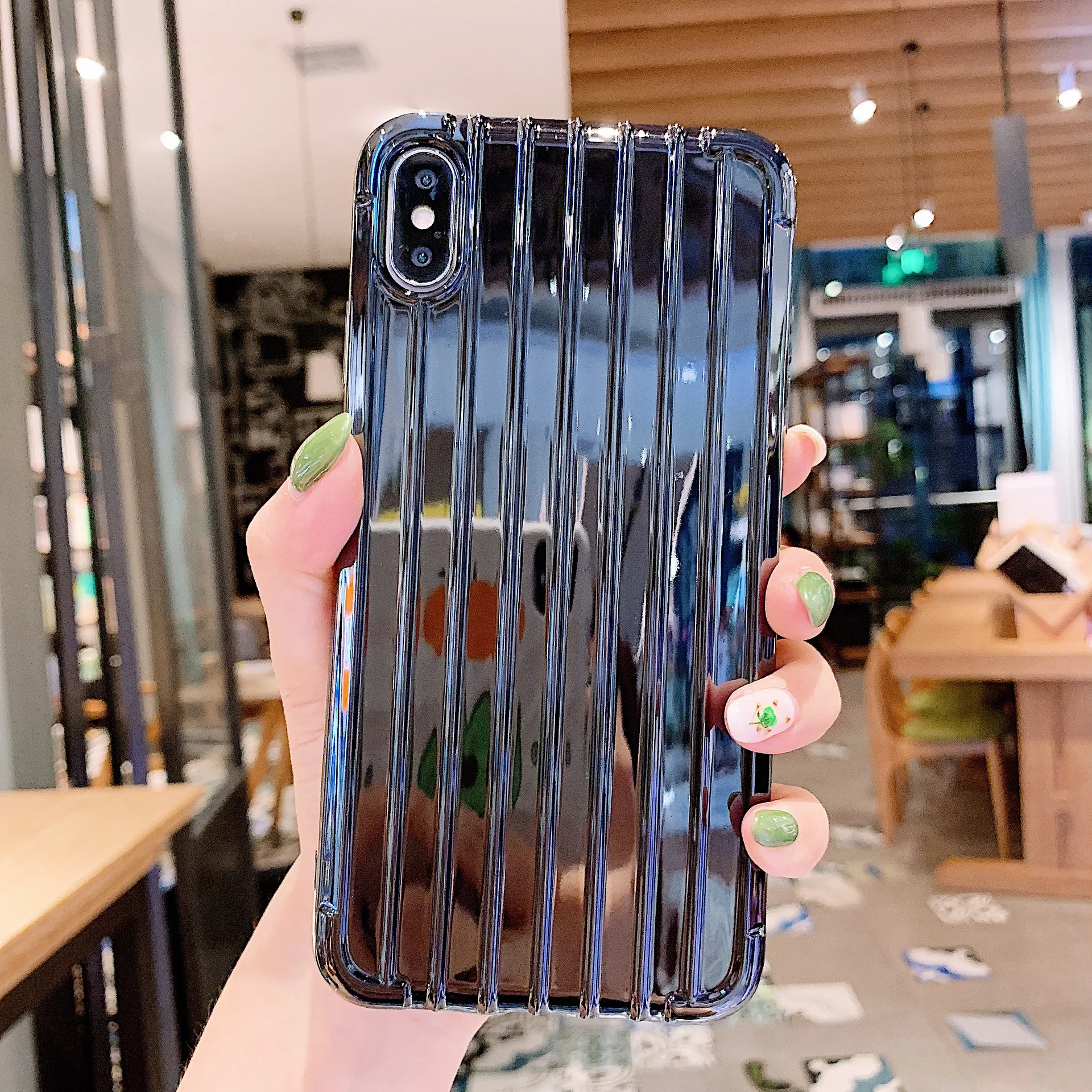 Розовый золотой костюм чехол для телефона iPhone 11 Pro Max X XS MAX Мягкий ТПУ XR 8 7 Plus