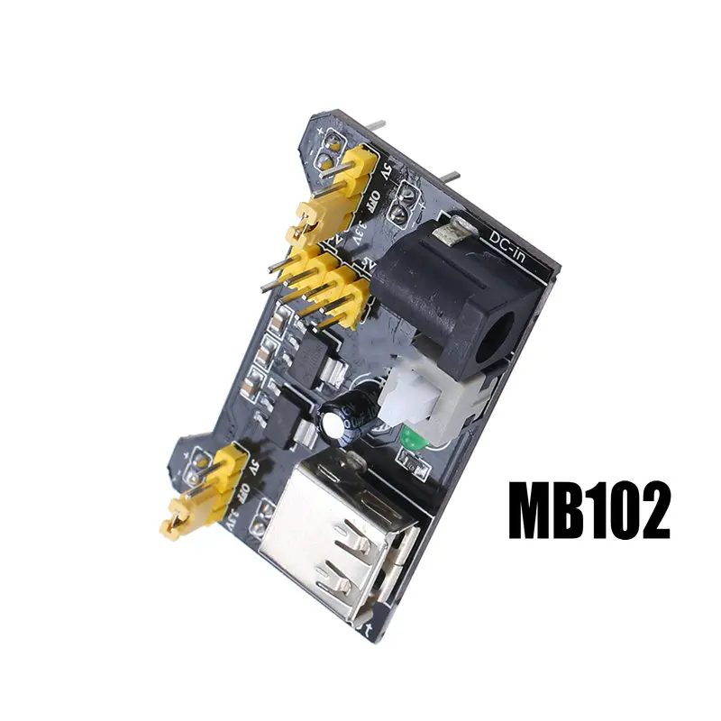 Макетная плата MB102 модуль питания 3 В 5 стандартная паяльная доска для хлеба