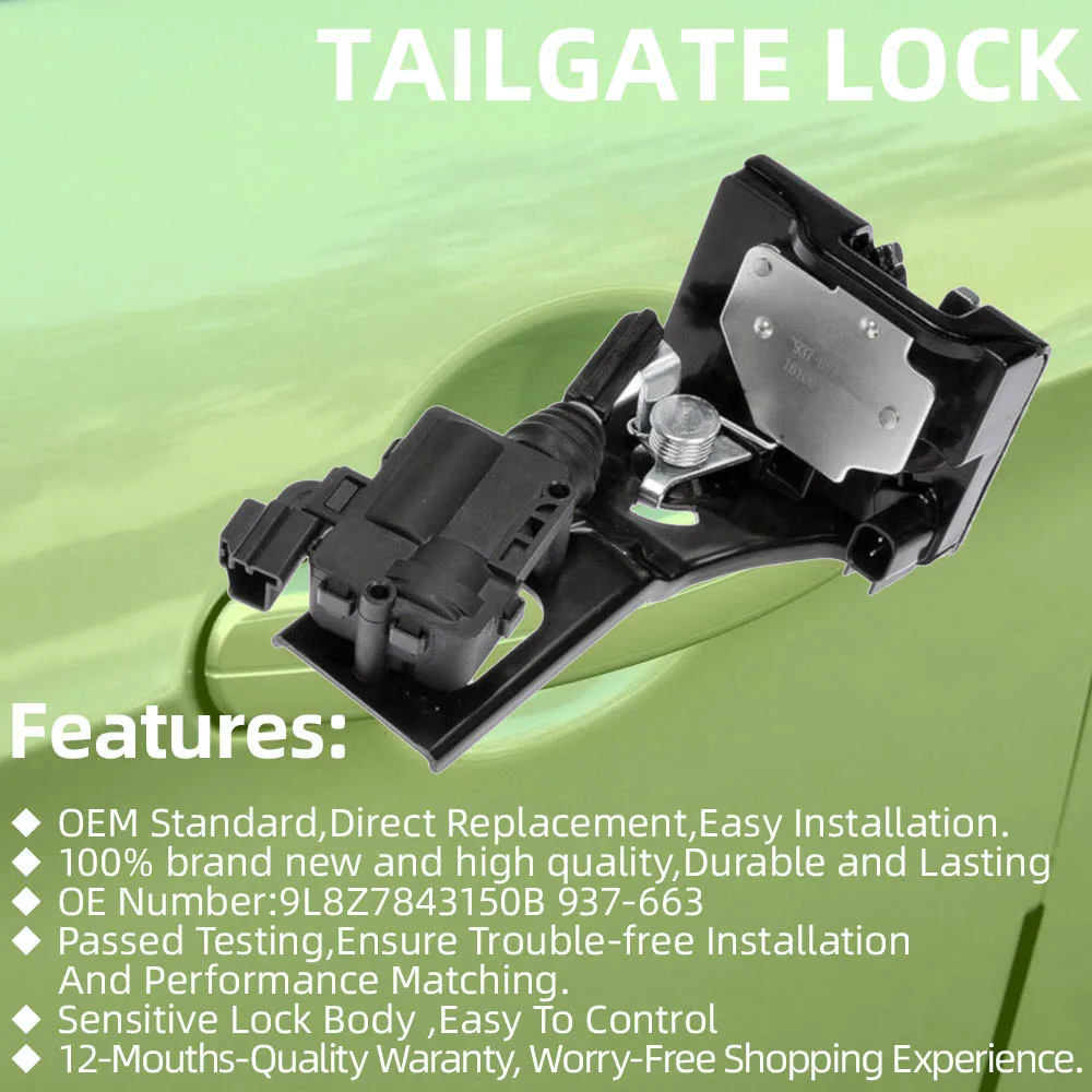 Актуатор защелки замка багажника G-Parts для Ford Escape Mercury Mariner Mazda Tribute 2008-2012 937-663 9L8Z7843150B