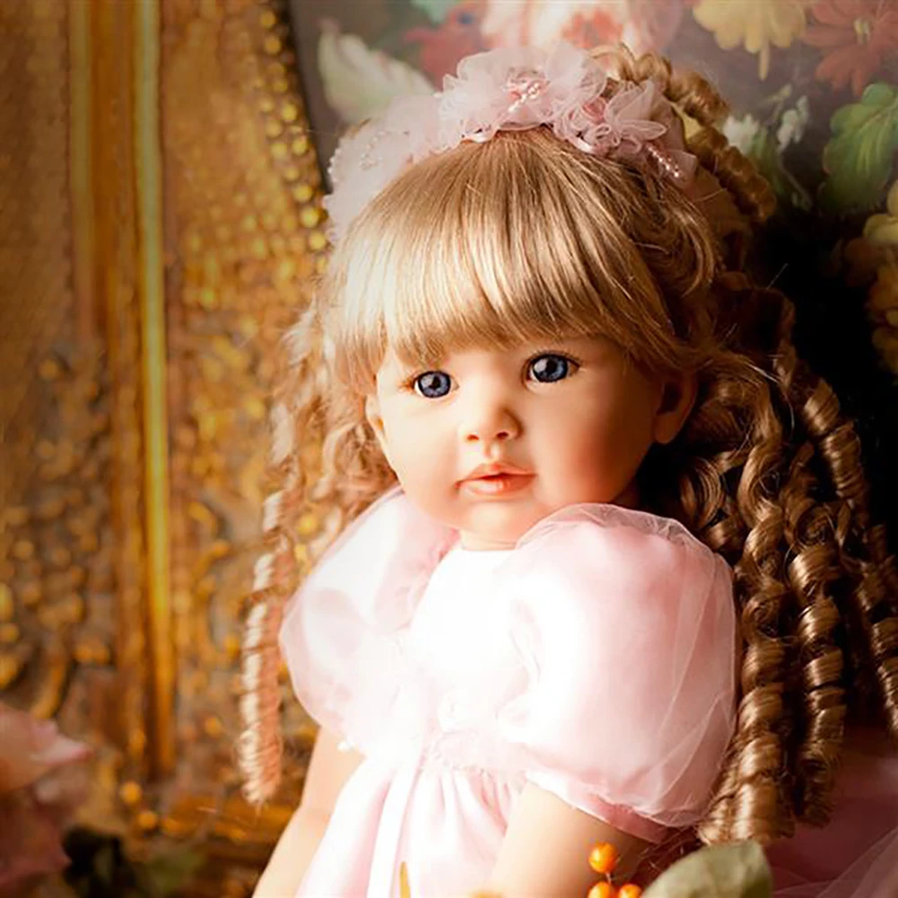 

Bebe Reborn Kit Reborn Baby Vinyl Kit 24 Inches Tink Unpainted Unfinished Doll Parts DIY Blank Reborn Vinyl Doll Kit