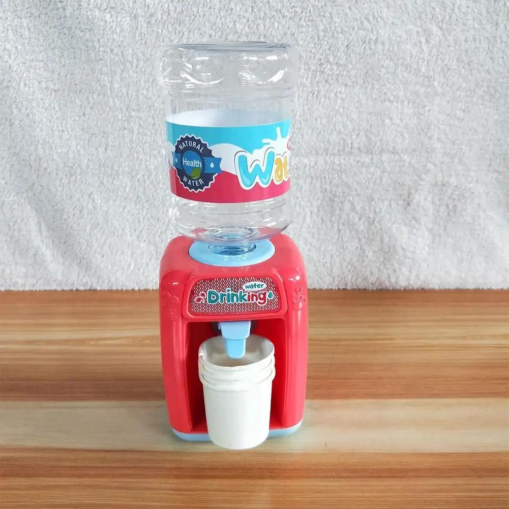 

Мини-диспенсер для воды, детская игрушка для питьевой воды, модель домика, забавный детский фонтан для B E5C5