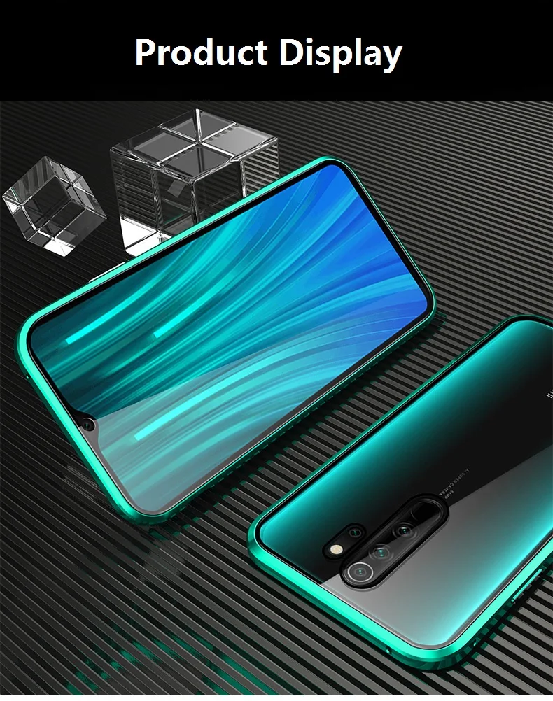 Металлический магнитный чехол для Xiaomi A2 6X8 Explorer 9 9SE 9Pro, двойной чехол из закаленного стекла для Xiaomi CC9 F1 Mix2S Max3 9T 9TPro