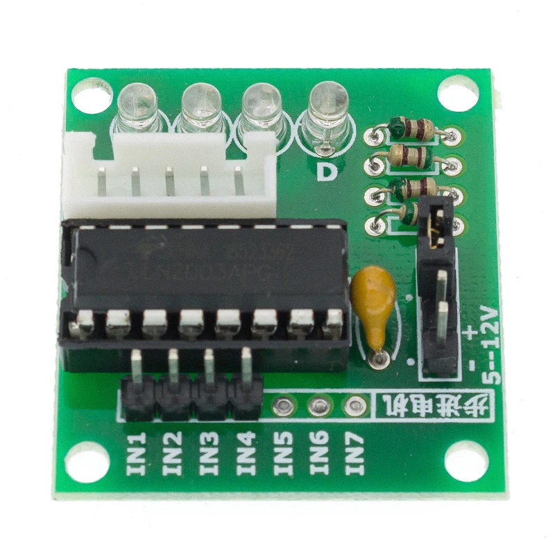 Плата драйвера шагового двигателя ULN2003 высокой мощности МОДУЛЬ тестирования для