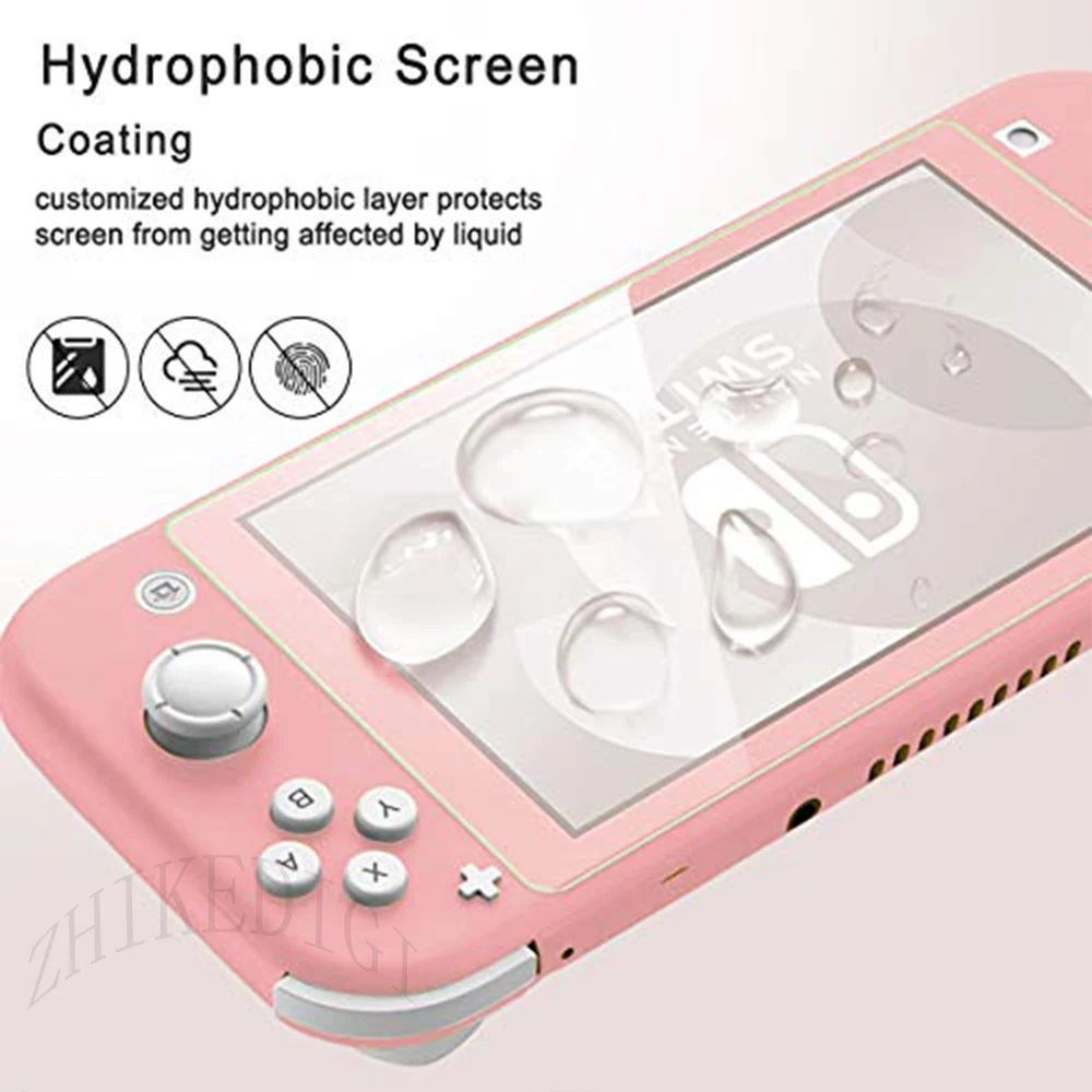 Защитный прозрачный чехол совместимый с Nintendo Switch Lite Crtstal Блестящий сверкающий