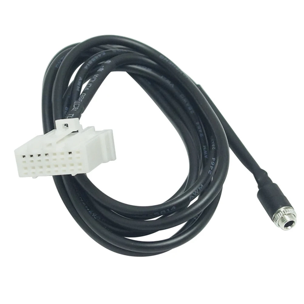 Замена Aux кабель авто анти-помехи Портативный Прямой крой Женский Разъем