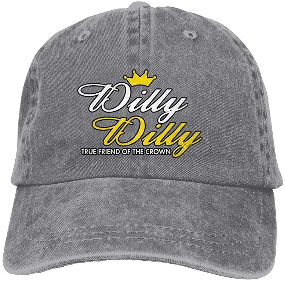

Unisex Dilly Dilly True Friend of The Crown Popular Washed Cap Adjustable Dad's Denim Stetson Hat