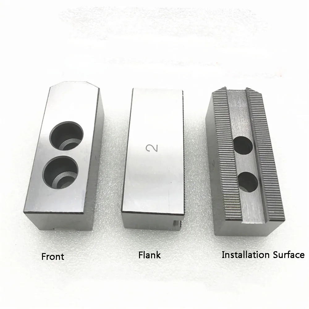 

Machine Lathe Oil Pressure Three Claws Hydraulic Jaw Chuck Jaws 5 6 8 10Inch 120 90 60 Angle For CNC Lathe Tool